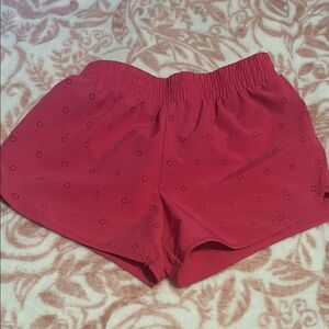 Yogalicious Pink and Black Athletic Shorts